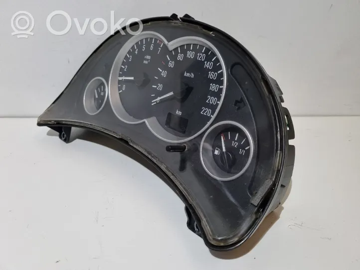 Opel Corsa C Geschwindigkeitsmesser Cockpit 