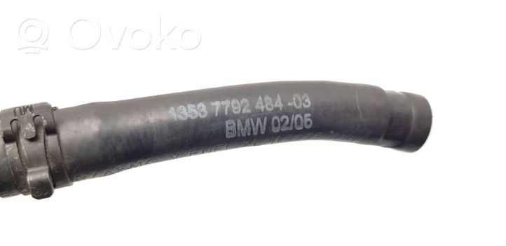 BMW 7 E65 E66 Linea/tubo flessibile di ritorno del carburante 13537792484