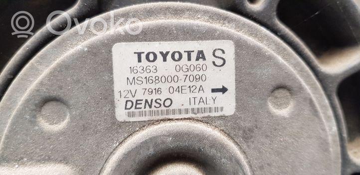 Toyota Corolla E120 E130 Elektryczny wentylator chłodnicy 163630G050