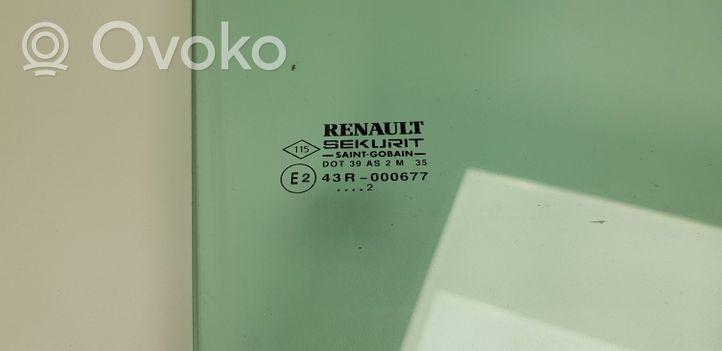Renault Vel Satis Pagrindinis galinių durų stiklas 
