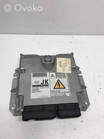 Subaru Outback Calculateur moteur ECU 22611AN040