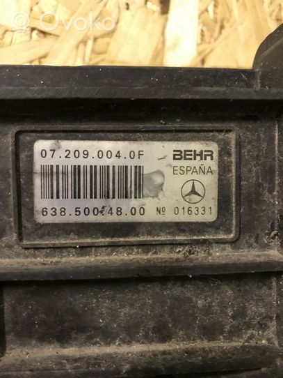 Mercedes-Benz Vito Viano W638 Convogliatore ventilatore raffreddamento del radiatore 