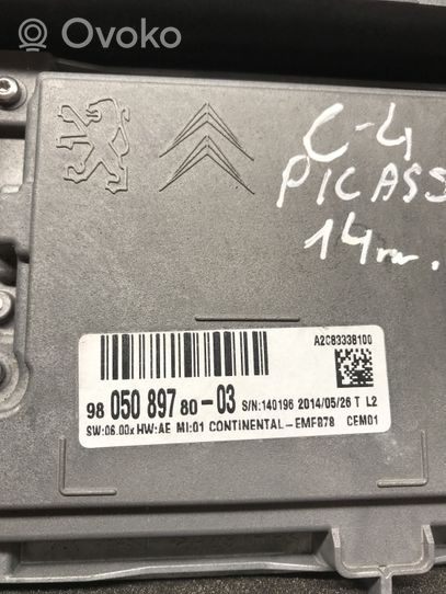 Citroen C4 II Picasso Monitor / wyświetlacz / ekran 
