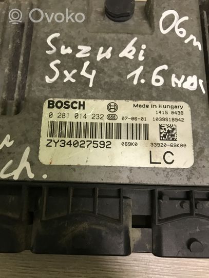 Suzuki SX4 Moottorin ohjainlaite/moduuli 0281014232