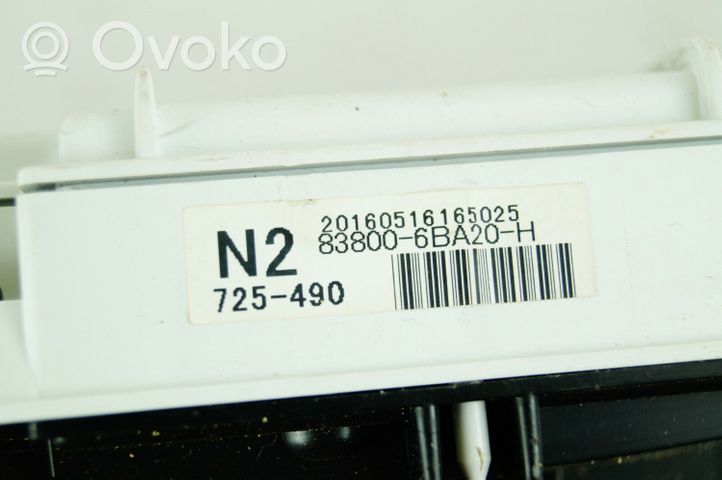 Toyota Land Cruiser (J150) Tachimetro (quadro strumenti) 838006BA20