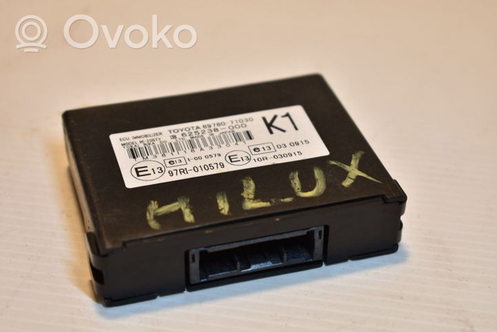 Toyota Hilux (AN10, AN20, AN30) Immobilizer control unit/module 8978071030