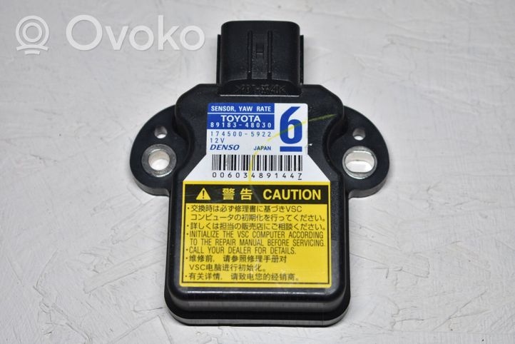 Toyota Land Cruiser (J120) Sensore di imbardata accelerazione ESP 8918348030