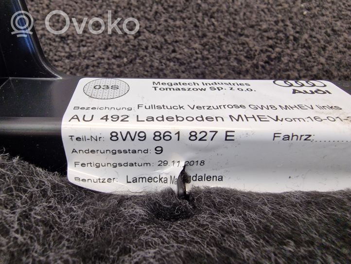 Audi A4 S4 B9 Kita bagažinės apdailos detalė 8W9861827