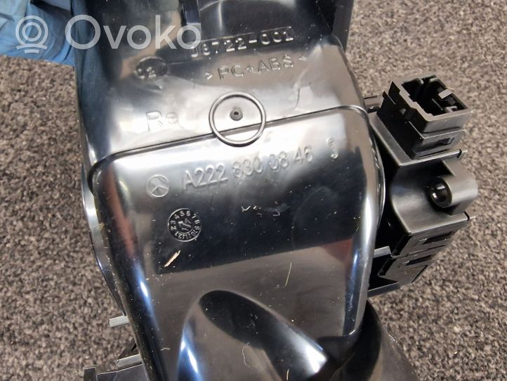 Mercedes-Benz S W222 Motor/activador trampilla de calefacción A2228300846