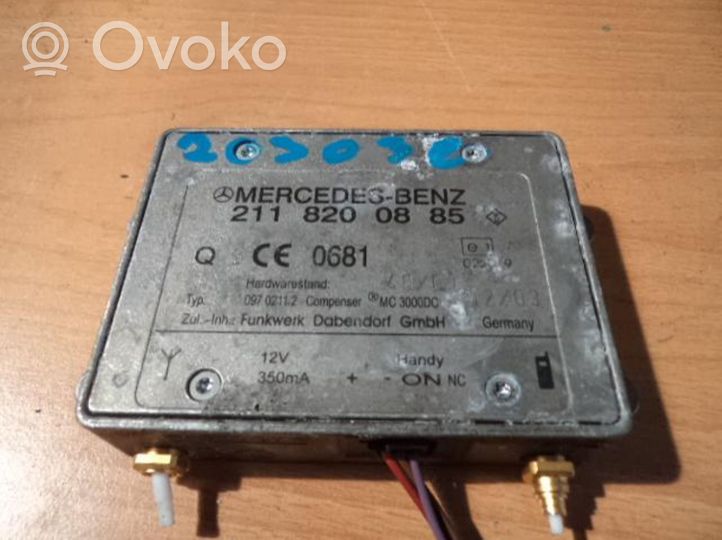 Mercedes-Benz C W203 Module unité de contrôle d'antenne 