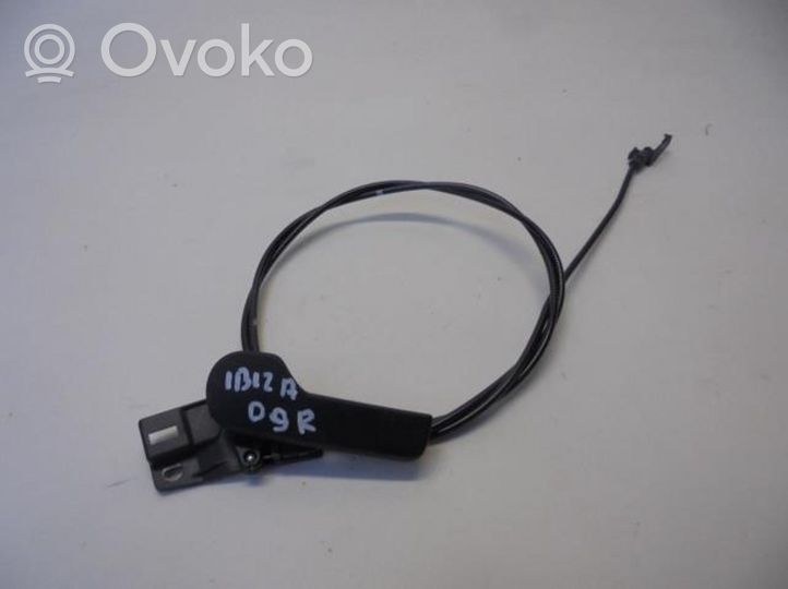 Seat Ibiza IV (6J,6P) Engine bonnet/hood lock release cable 