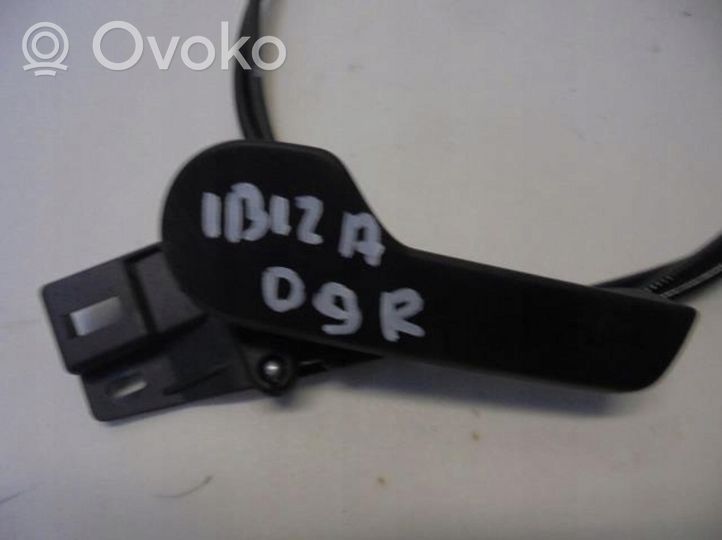 Seat Ibiza IV (6J,6P) Engine bonnet/hood lock release cable 