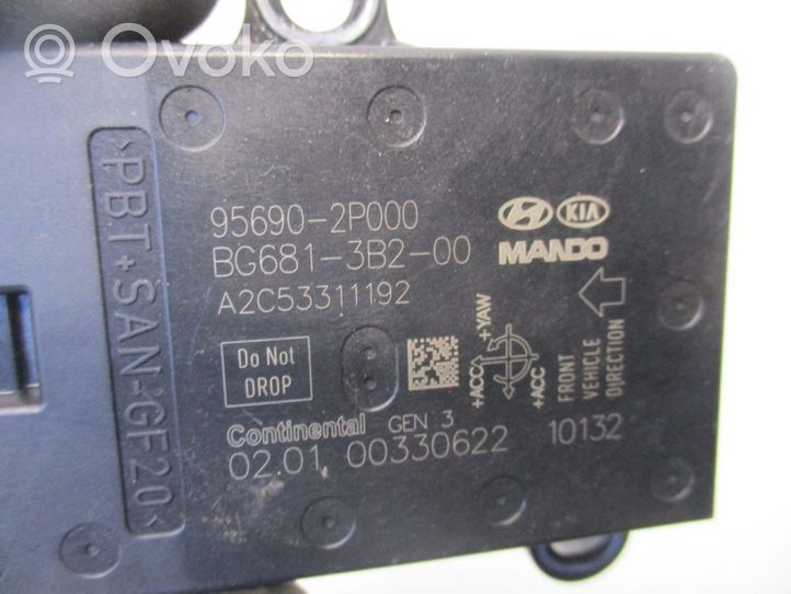 KIA Optima ESP (elektroniskās stabilitātes programmas) sensors (paātrinājuma sensors) 95690-3J000