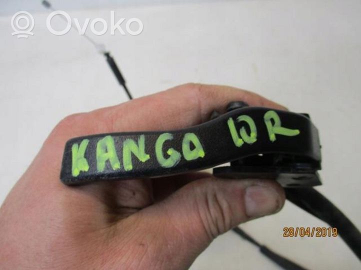 Renault Kangoo II Système poignée, câble pour serrure de capot 