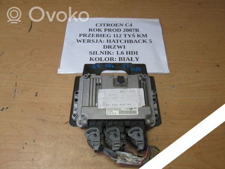 Citroen C4 Grand Picasso Unité de commande, module ECU de moteur 