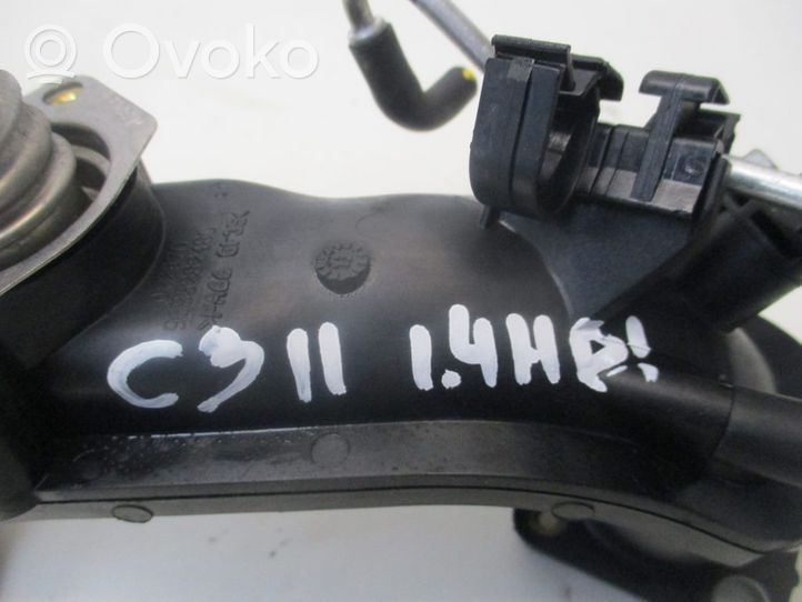 Citroen C3 Część rury dolotu powietrza 9681774380