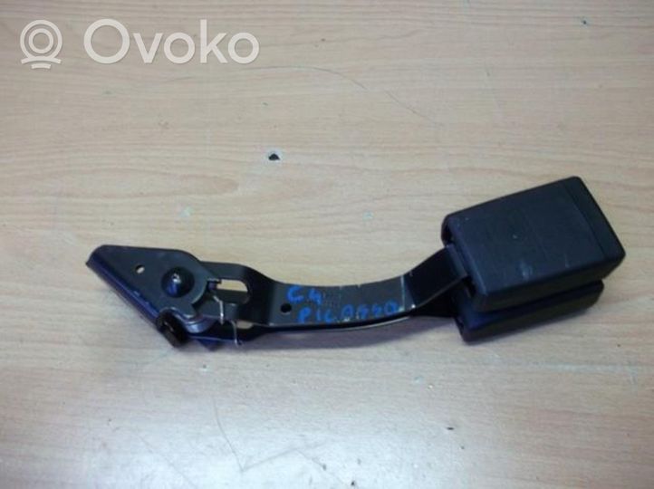 Citroen C4 Grand Picasso Klamra tylnego pasa bezpieczeństwa 96561758XT