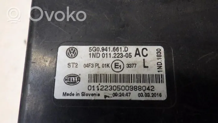 Volkswagen Golf VII Priešrūkinis žibintas priekyje 5G0941661D