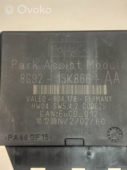 Ford Mondeo MK IV Sterownik / Moduł parkowania PDC 6G9215K866AA