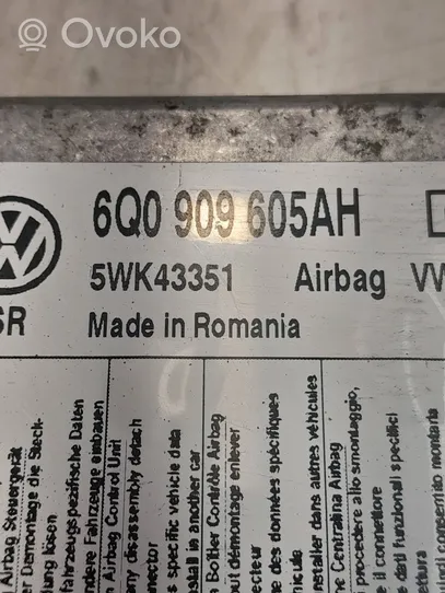 Volkswagen Caddy Centralina/modulo airbag 6Q0909605AH