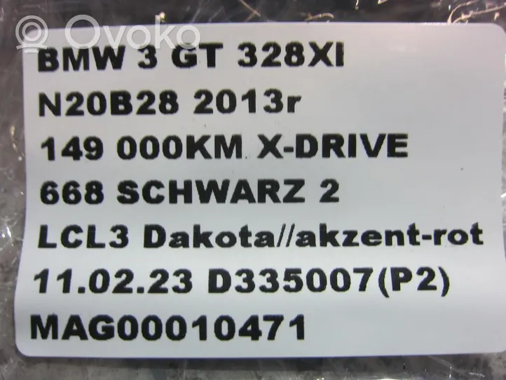 BMW 3 GT F34 Moottorin ohjainlaite/moduuli (käytetyt) 8617375