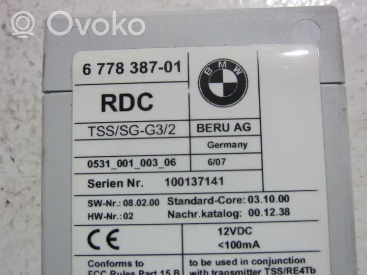 BMW X5 E70 Autres unités de commande / modules 6778387