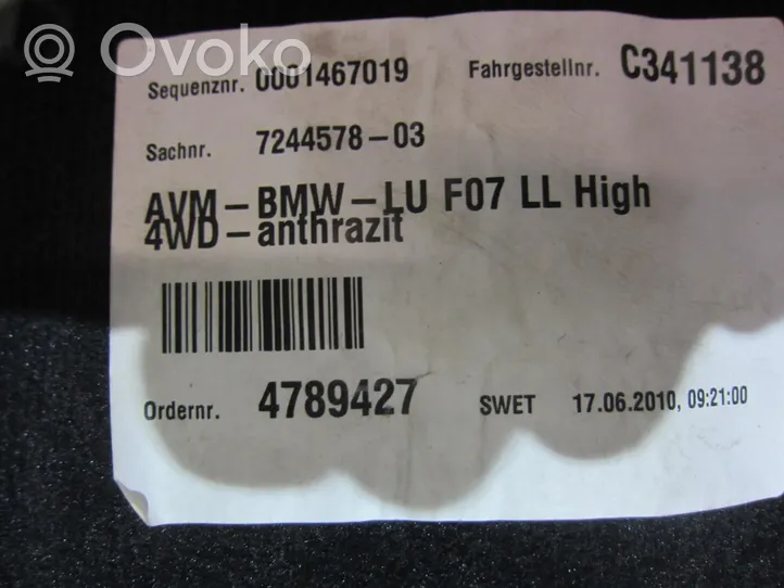 BMW 5 GT F07 Moquette intérieure 51477220468