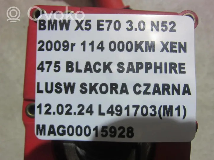 BMW X5 E70 Câble de batterie positif 9217004