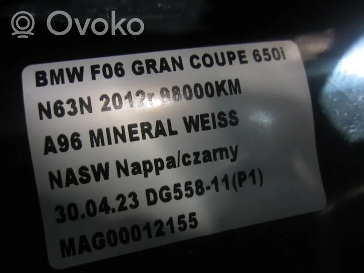 BMW 6 F06 Gran coupe Garniture de colonne de volant 61319207006