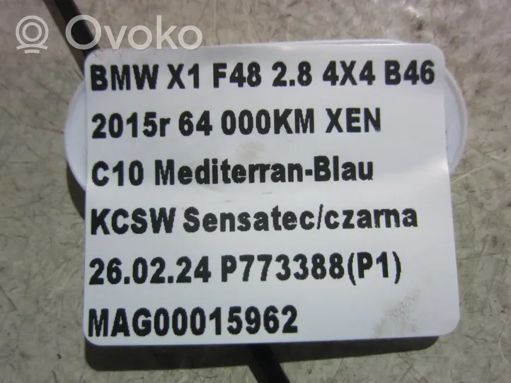 BMW X1 F48 F49 Pompa ad alta pressione dell’impianto di iniezione 7636881