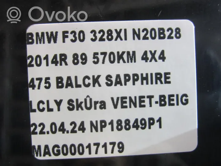 BMW 3 F30 F35 F31 Etukynnys (korin osa) 7312752