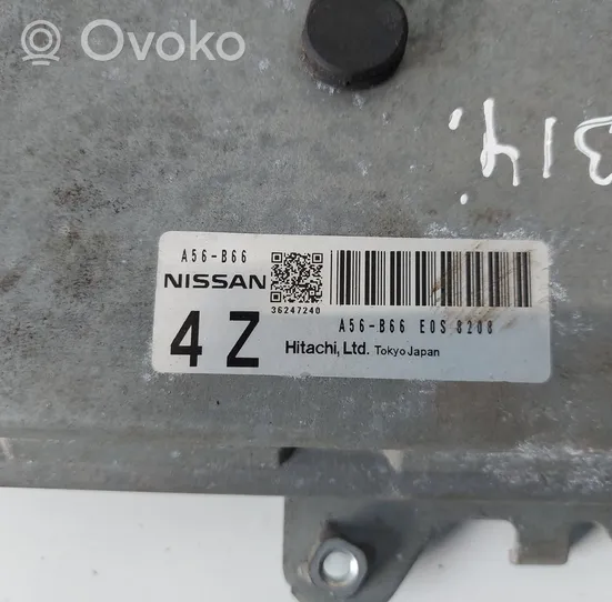 Nissan X-Trail T31 Moottorin ohjainlaite/moduuli A56B66
