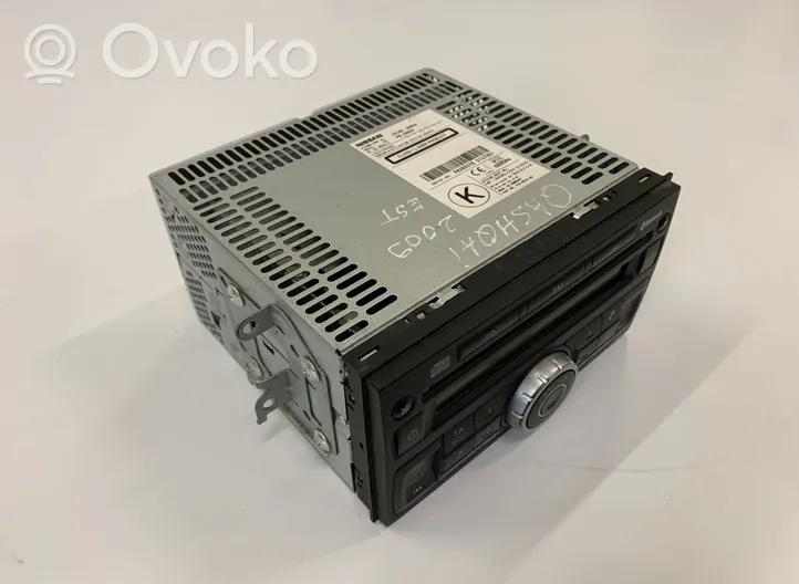 Nissan Qashqai Radio/CD/DVD/GPS-pääyksikkö 28185JD00A