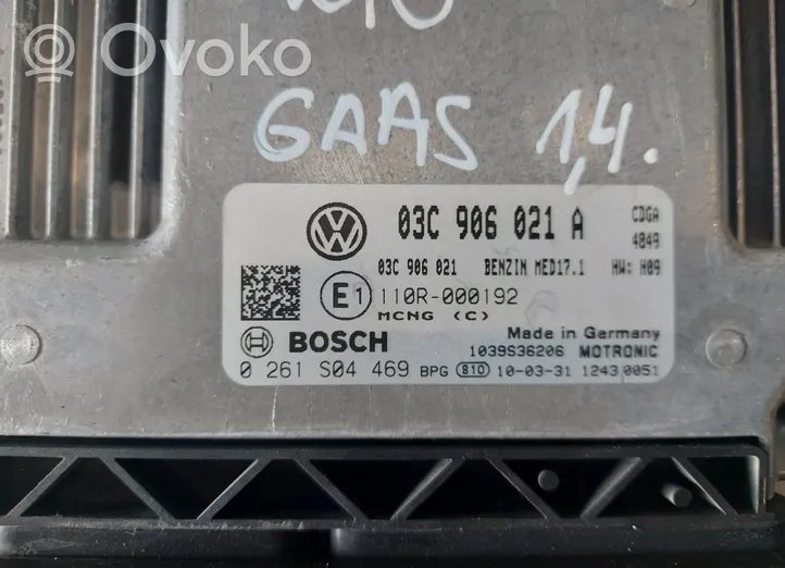 Volkswagen PASSAT B6 Calculateur moteur ECU 03C906021A