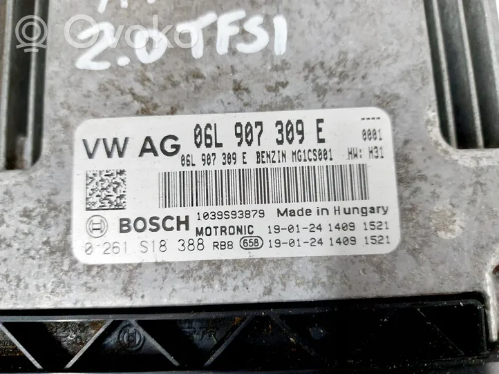 Audi A4 S4 B9 8W Moottorin ohjainlaite/moduuli (käytetyt) 06L907309E