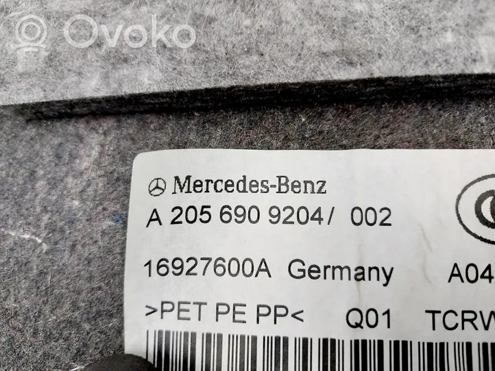 Mercedes-Benz C AMG W205 seitliche Verkleidung Kofferraum A2056909204