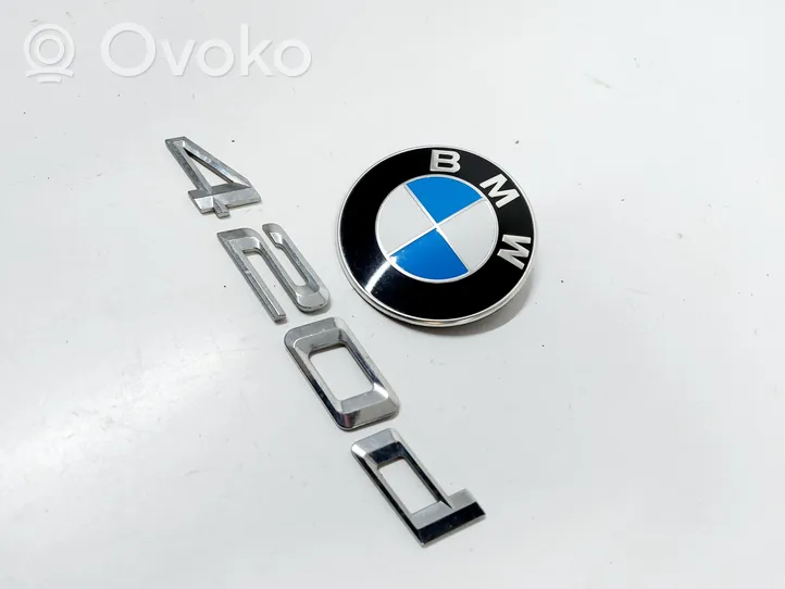 BMW 4 F32 F33 Emblemat / Znaczek tylny / Litery modelu 8219237