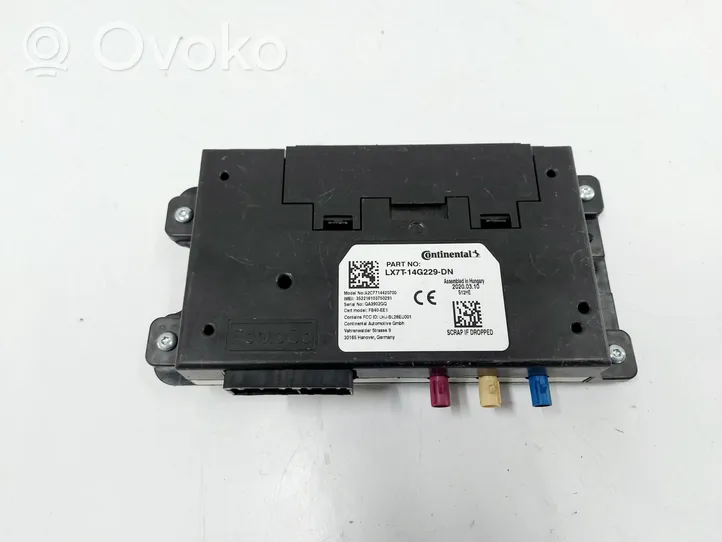 Ford Kuga III Bluetooth control unit module LX7T-14G229-DN