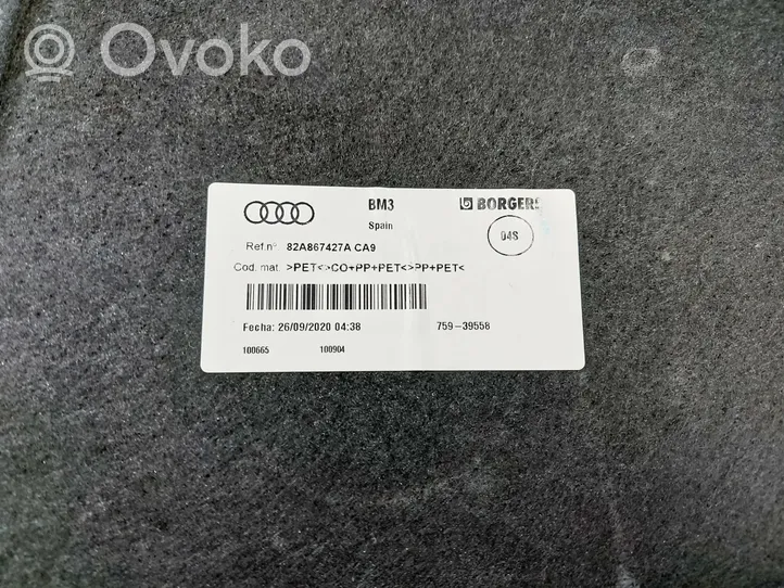 Audi A1 Panneau, garniture de coffre latérale 82A867427A