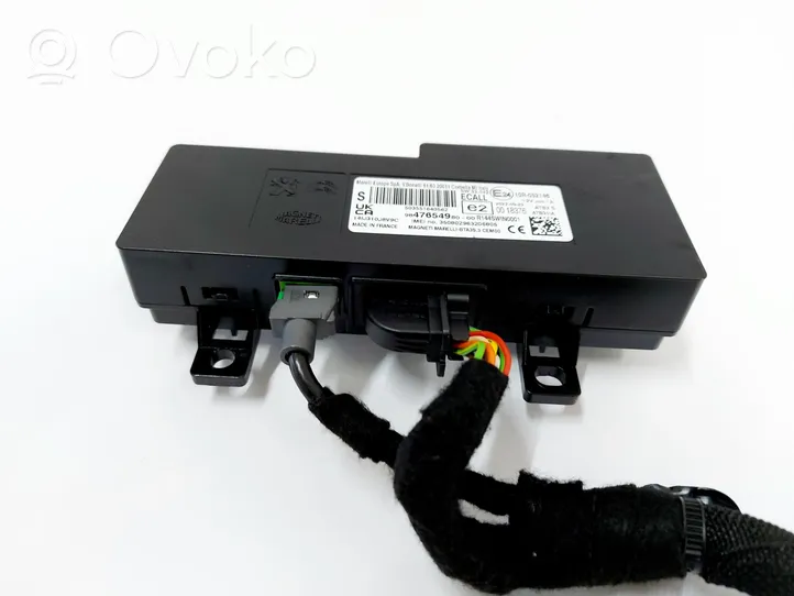 Citroen C4 III e-C4 Bluetoothin ohjainlaite/moduuli 9847654980