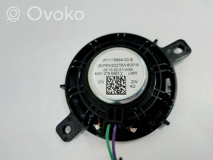 Tesla Model 3 Altavoz del panel 1118894-00-B