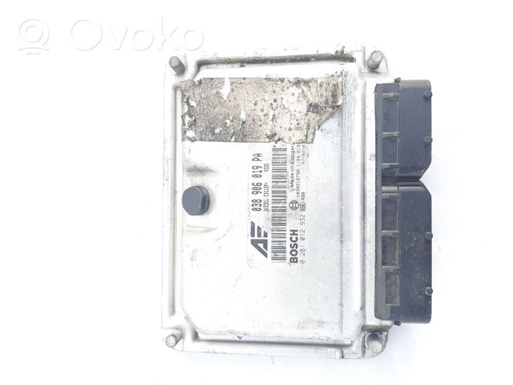 Volkswagen Sharan Engine control unit/module 038906019PA