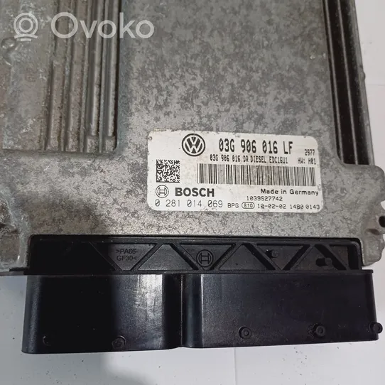 Volkswagen Caddy Sterownik / Moduł ECU 03G906016LF