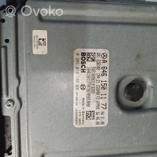 Mercedes-Benz Vito Viano W639 Sterownik / Moduł ECU A6461501177