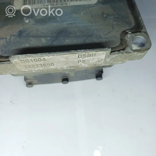 Opel Astra G Calculateur moteur ECU 12223650