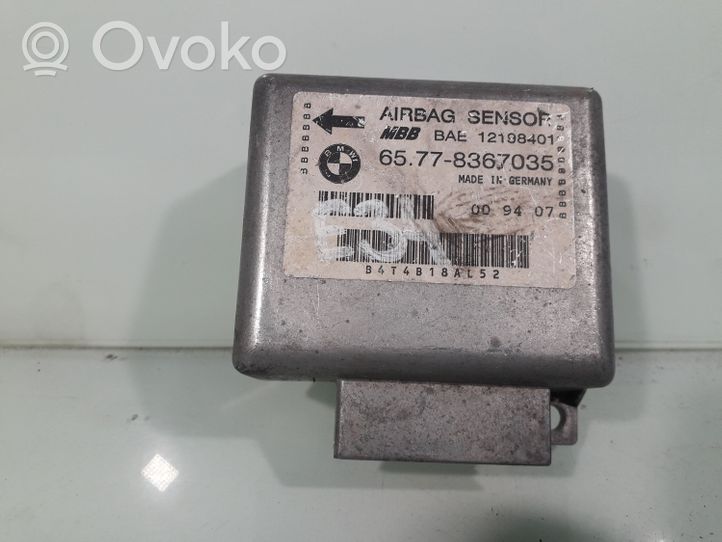 BMW 5 E34 Module de contrôle airbag 65778367035