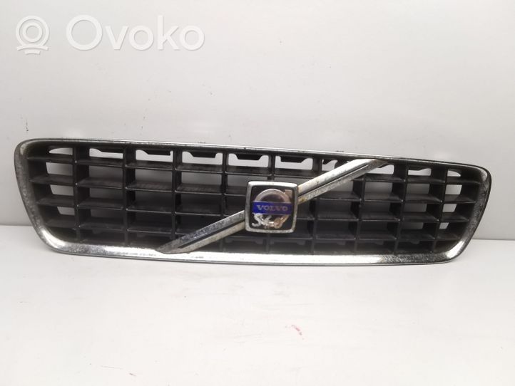 Volvo S60 Grille calandre supérieure de pare-chocs avant 9190740