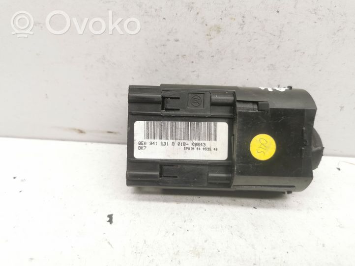 Audi A4 S4 B6 8E 8H Light switch 8E0941531B