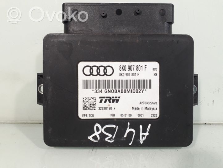 Audi A4 S4 B8 8K Rankinio stabdžio valdymo blokas 8K0907801F