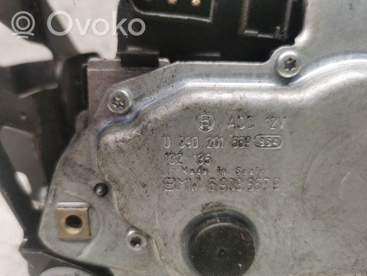 BMW 3 E46 Galinio stiklo valytuvo mechanizmas 69036679